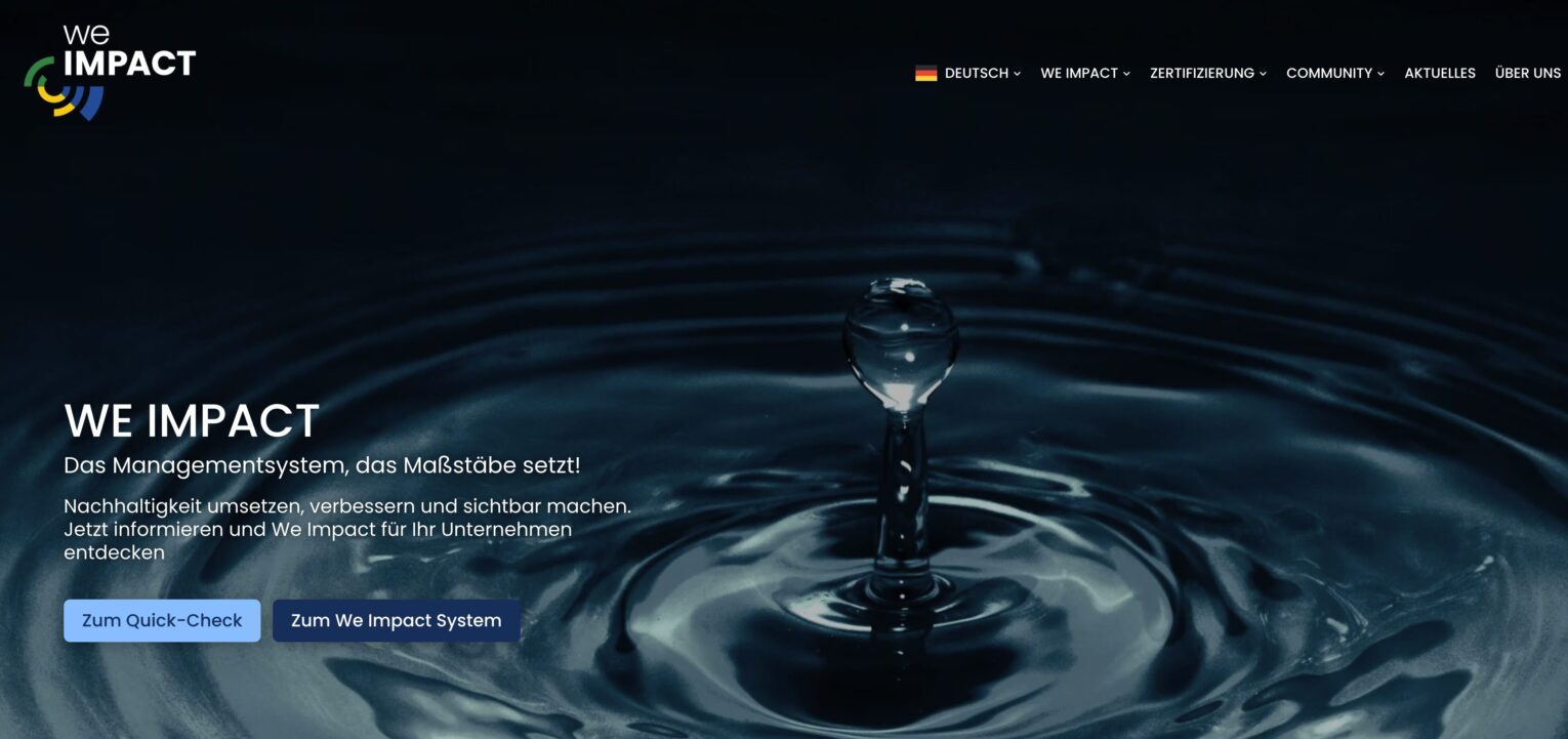 We Impact - Green Culture Anlaufstelle